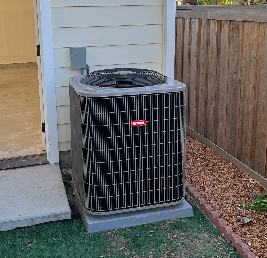 Menini HVAC Bryant central air conditioning system