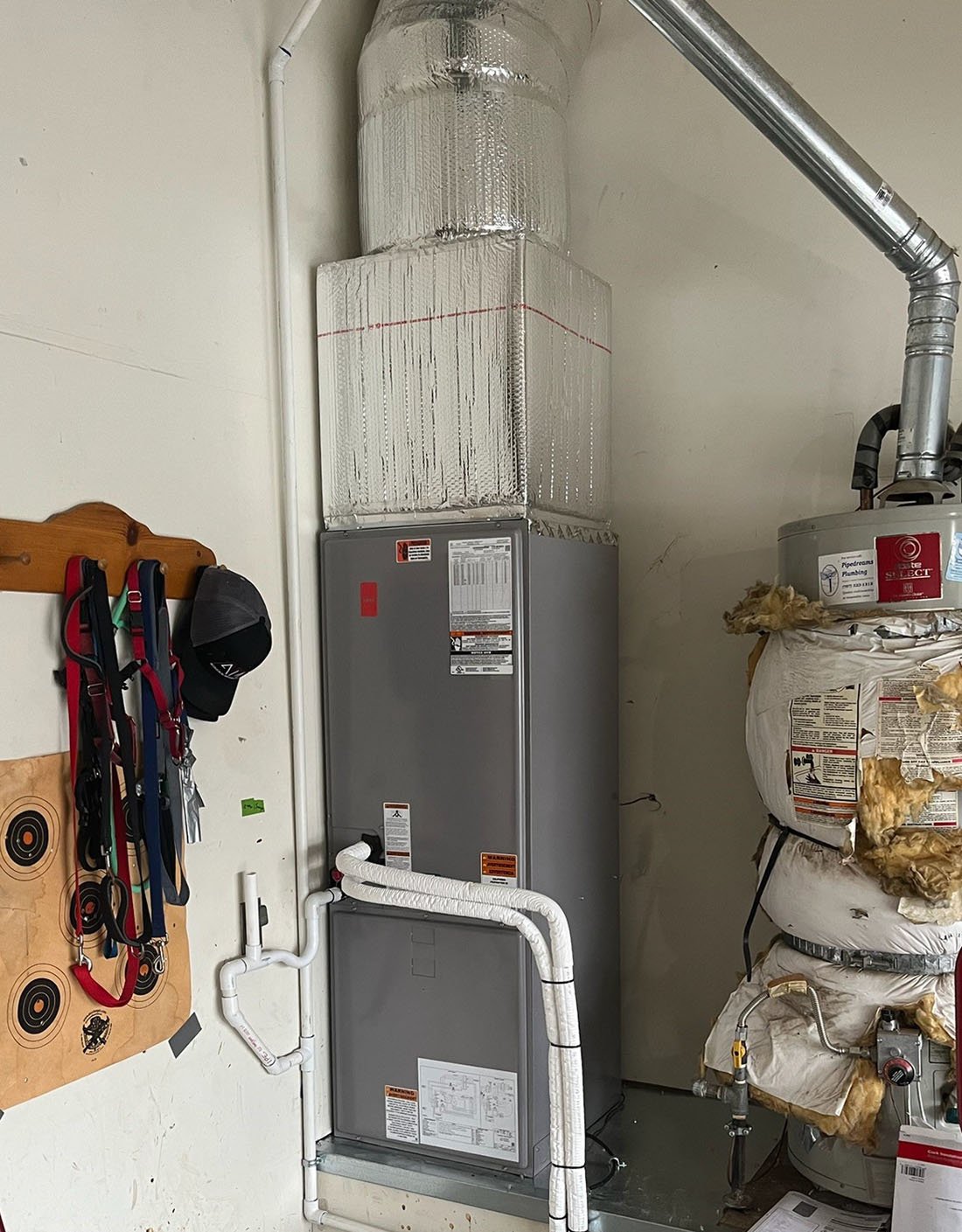 Menini HVAC Fujitsu air handler heat pump