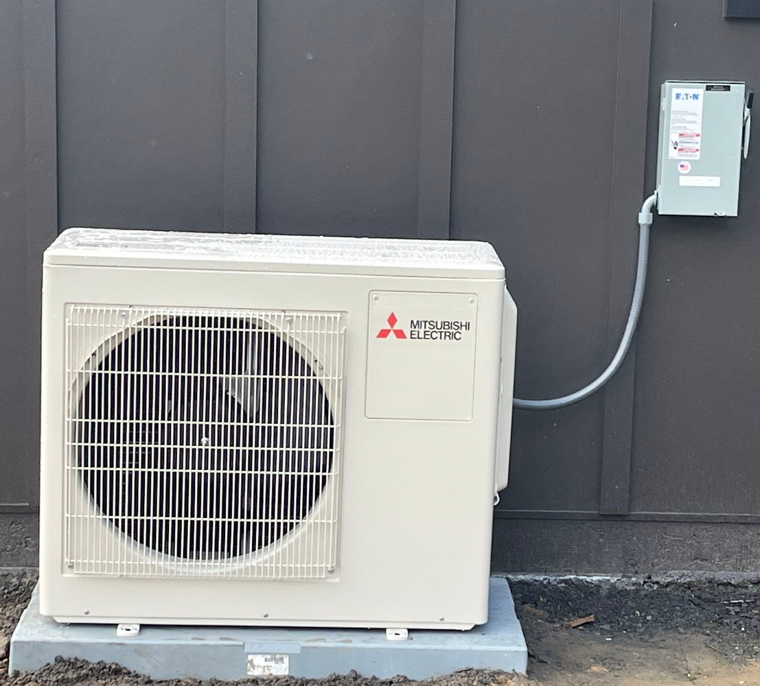 Menini HVAC Mitsubishi mini split and heat pump