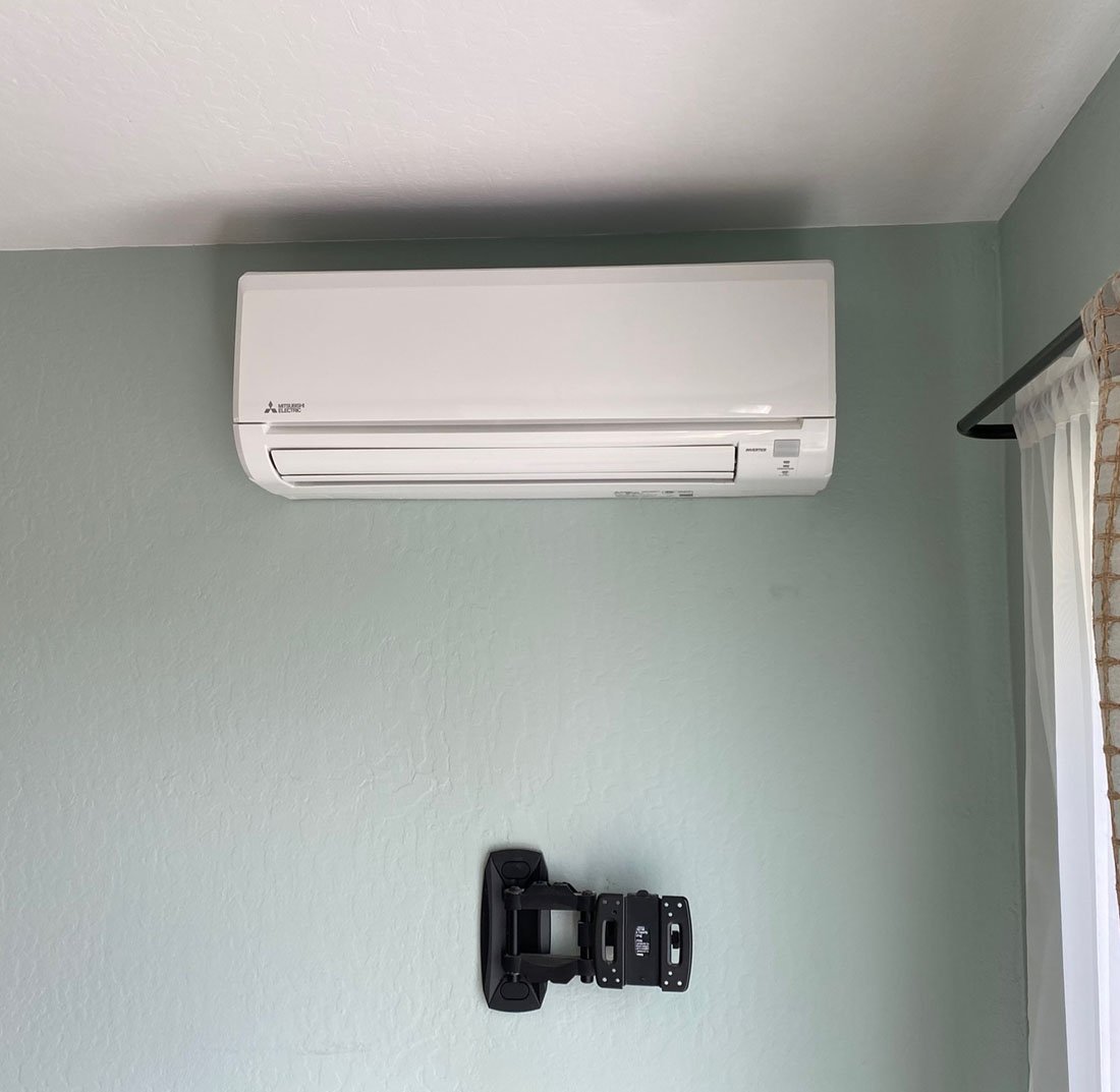 Menini HVAC Mitsubishi ductless mini split system