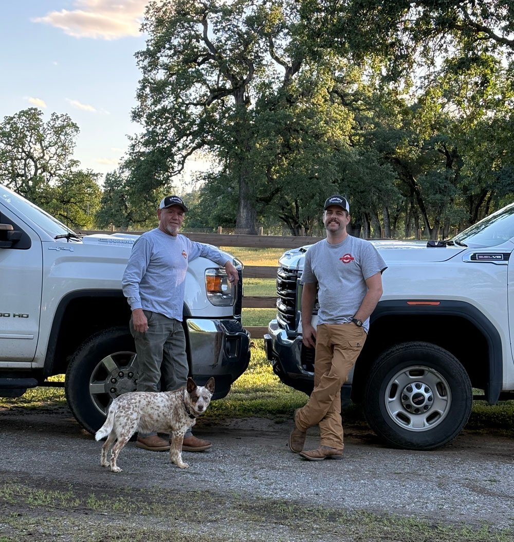 Tim and Lee Menini — Menini HVAC, Shasta County