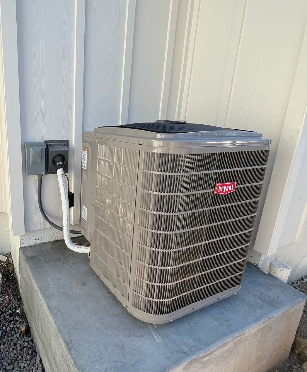 Menini Heating and Air Bryant air conditioning unit